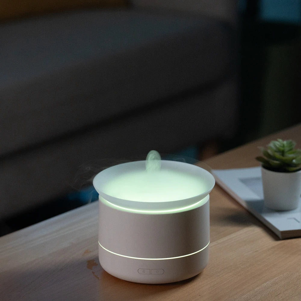 "Tired of stale air? Transform your living space with calming aromas effortlessly."