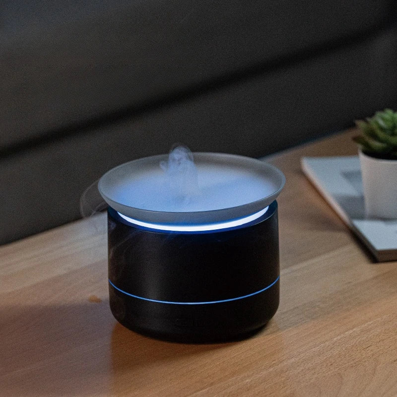 "Tired of stale air? Transform your living space with calming aromas effortlessly."